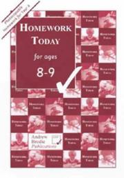 Cover of: Homework Today for Ages 8-9