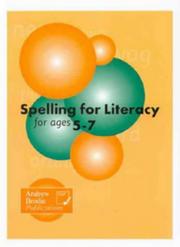 Cover of: Spelling for Literacy for Ages 5-7 (Spelling for Literacy)