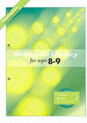 Cover of: Writing for Literacy for Ages 8-9