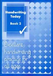 Cover of: Handwriting Today by Andrew Brodie