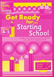 Cover of: Get Ready for Starting School (Get Ready)