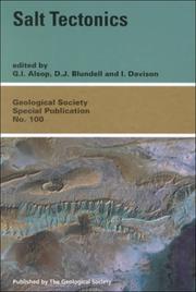 Cover of: Salt Tectonics (Geological Society Special Publications)