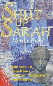Cover of: Shut Up Sarah
