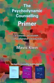 Cover of: The Psychodynamic Counselling Primer (Counselling Primers)