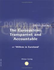 Cover of: The Eurosystem (CEPR Policy Paper)