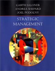 Cover of: Strategic Management