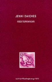 Cover of: Jenni Daiches: Mediterranean (Scottish Contemporary Poets)