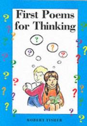 Cover of: First Poems for Thinking (Studies for Thinking)