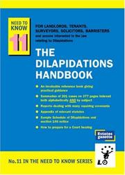 The Dilapidations Handbook (Need to Know) by Victor Vegoda