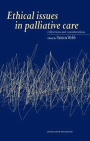 Ethics in Palliative Care by Pat Webb