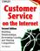 Cover of: Customer service on the Internet