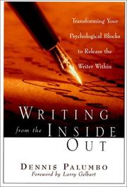 Cover of: Writing from the inside out by Palumbo, Dennis