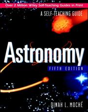 Cover of: Astronomy: a self-teaching guide