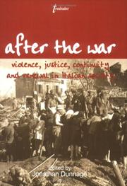 After the War by Jonathan Dunnage