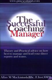 Cover of: The Successful Coaching Manager