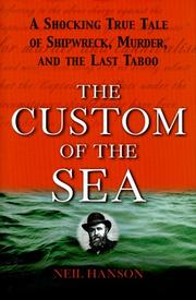 Cover of: The Custom of the Sea
