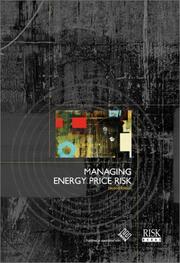 Cover of: Managing Energy Price Risk 2nd Edition