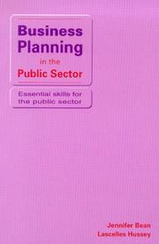 Cover of: Business Planning in the Public Sector (Essential Skills for the Public Sector)