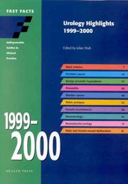 Cover of: Urology Highlights 1999-2000 (Fast Facts)