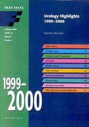 Urology Highlights 1999-2000 (Fast Facts) by Julian Shah