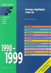 Cover of: Fast Facts: Urology Highlights: 1998-1999 (Fast Facts)