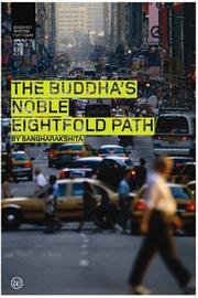 Cover of: The Buddha's Noble Eightfold Path (Buddhist Wisdom for Today) by Sangharakshita