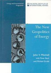 Cover of: The New Geopolitics of Energy (EEP Book)