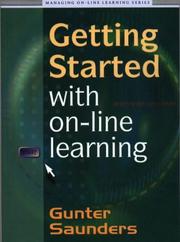 Cover of: Getting Started with On-line Learning (Managing On-line Learning Series)