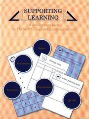 Cover of: Supporting Learning (Frameworks for Managing Learning)