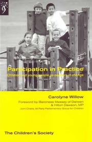 Cover of: Participation in Practice by Carolyne Willow