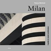 Cover of: Milan (Architectural Travel Guides)