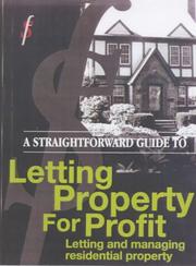 A Straightforward Guide to Letting Property for Profit by Sean Andrews