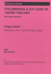 Cover of Childminding and Day Care of "Under Twelves" (Northern Ireland)