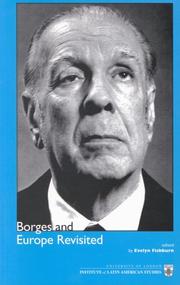 Cover of: Borges and Europe Revisited (Ilas Cultural Studies)