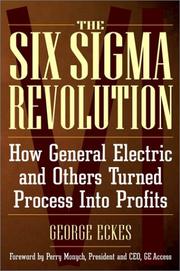 Cover of: General Electric's Six Sigma Revolution by George Eckes