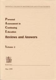 Cover of: Personal Assessment in Continuing Education