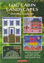 Cover of: Log Cabin Landscapes (Craftworld) by Dorothy Stapleton