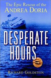 Cover of: Desperate Hours by Richard Goldstein
