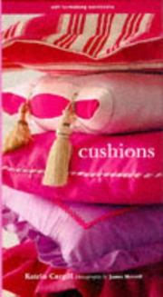 Cover of: Cushions (Soft Furnishing Workbooks)