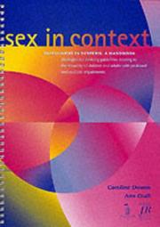 Cover of: Sex in Context by Caroline Downs, Ann Craft