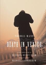 Cover of: Death in Venice by Thomas Mann, Thomas Mann