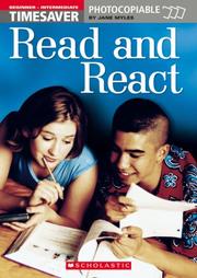Cover of: Read and React (Timesaver)