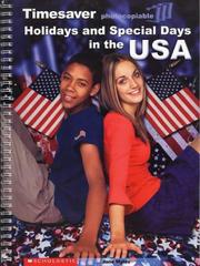 Cover of: Holidays and Special Days in the USA (Timesaver)