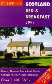Cover of: Stilwell's 99 Scotland Bed & Breakfast (Stilwell's)