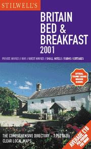 Cover of: Stilwell's Britain Bed & Breakfast 2001