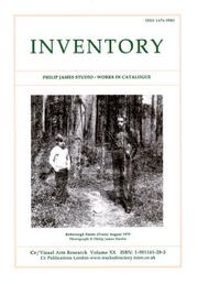 Inventory (CV Visual Arts Research S.) by Philip James