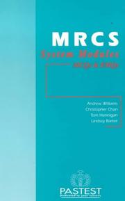 Cover of: MRCS System Modules: MCQs and EMQs