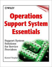 Cover of: OSS Essentials: Support System Solutions for Service Providers