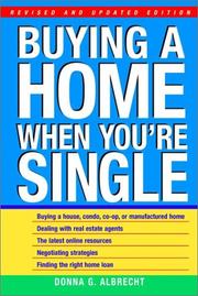 Cover of: Buying a Home When You're Single