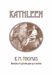 Cover of: "Kathleen" by Kathleen M. Thomas